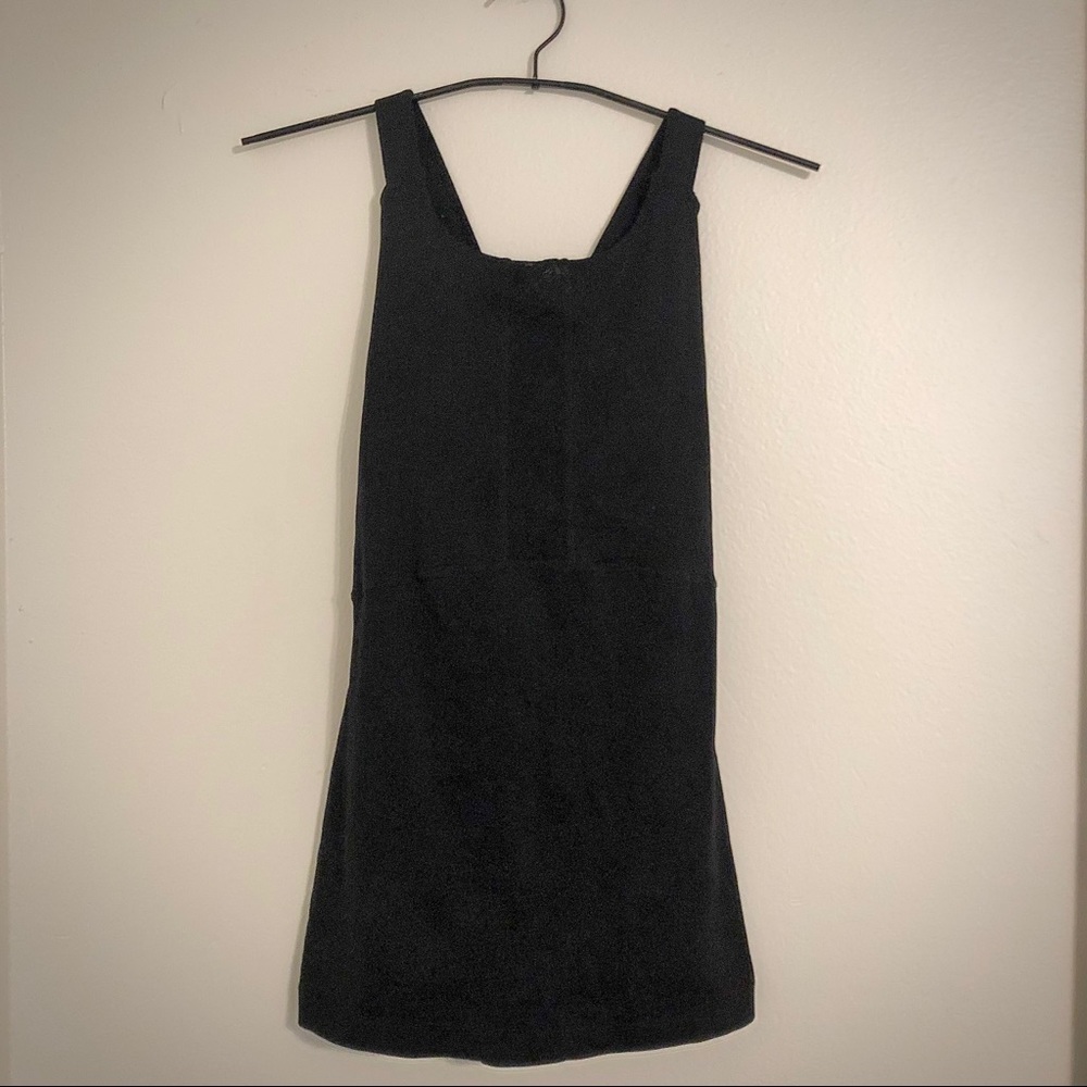 GAP mesh cross back workout top